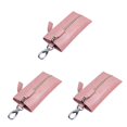 thumbnail image 4 of Cartera de cuero Sonducket para llaves monedero organizadora color rosa, 4 of 6