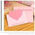 thumbnail image 4 of GOOHOCHY 100 tarjetas de felicitación con forma de corazón, tarjetas de bendición, tarjetas de mensaje en blanco, 4 of 8