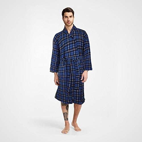 Hanes Men's Shawl Collar Soft Touch Cozy Fleece Robe