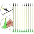 thumbnail image 4 of Nieyigj (10 Pcs/Set) Rubber Sucker Arrowheads Safe Childrens Toy Practice Archery Arrowhead For Outdoor Entertainment Target Games Green 28.0 Inches / 71.1 cm Replacement Suction Cup Tips, 4 of 9