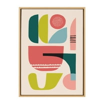 Kate and Laurel Sylvie Mid-Century 5 Framed Canvas Art Print, 23" x 33", byRachel Lee