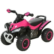 Resenkos Toy Car,NO Power Kids Ride On Push Car, Ride Racer, Foot-to-Floor Sliding Car, Walking ATV Toy, Pink