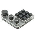 thumbnail image 2 of Mini Keypad, 3 Knob One Handed Mechanical Keyboard 9 Keys For Games, 2 of 8