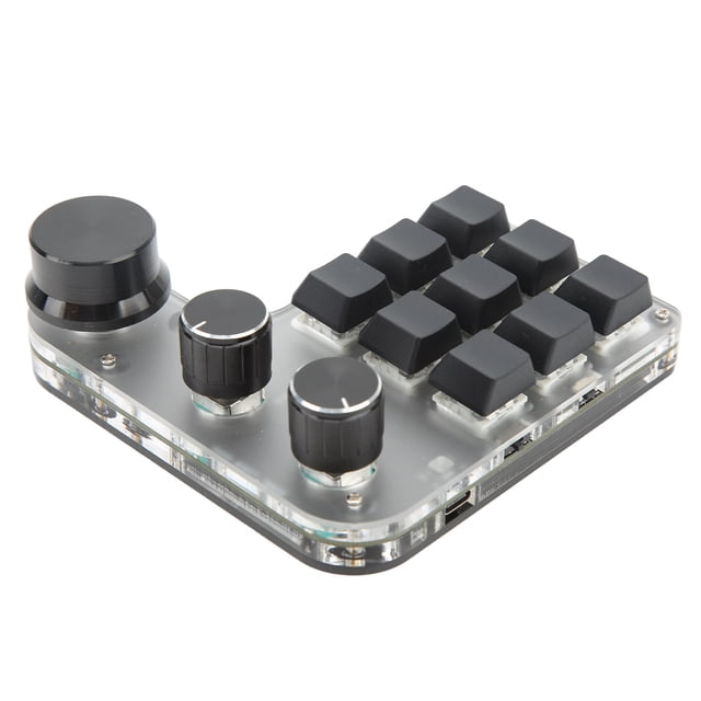 One Handed Mechanical Keyboard Mini Keypad Shortcut Programmable For Games