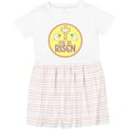 thumbnail image 3 of Inktastic He is Risen for Easter Girls Toddler Dress, 3 of 5