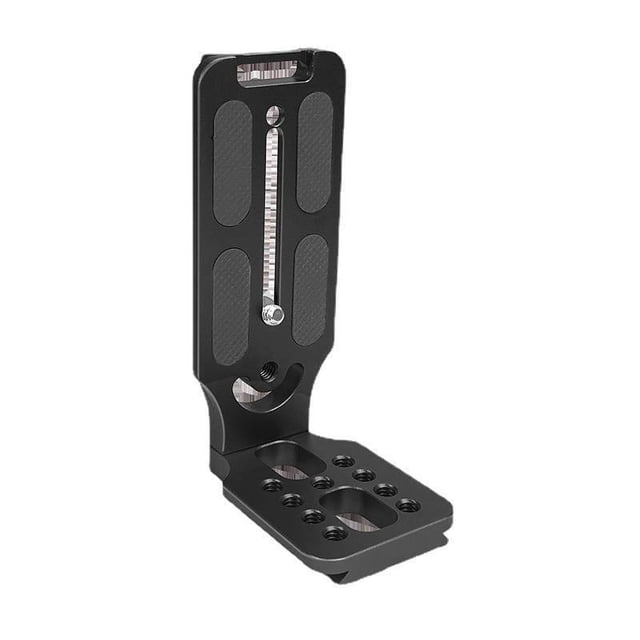 2 uds soporte de placa Vertical para estabilizador de cardán, cámara DSLR en vídeo trípode monopié/estabilizador de cardán de mano de 3 ejes