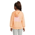 thumbnail image 4 of Wonder Nation Girls Over Sized Hoodie, Sizes 4-18 & Plus, 4 of 5