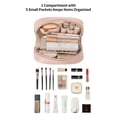 thumbnail image 3 of Bolsa de maquillaje RIGHT AWAY, organizador de viajes y cosméticos, color rosa, 3 of 7