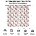 thumbnail image 2 of Blackout Kids Curtains,White Cow Strawberry Pattern Childrens Insulated Curtains Set Of 2,Bedroom Essentials,Toddler Room Decor 42x84in(106x213cm), 2 of 5