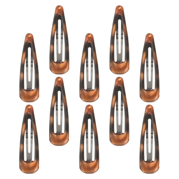 CRAFTHROU 10Pcs Hair Barrettes for Fine Hair Small Snap Clips Women Everyday Life Elegant Styling