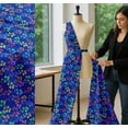 thumbnail image 5 of Soimoi Cotton Poplin Fabric Lilac Floral Print Fabric by The Yard 42 Inch Wide, 5 of 7