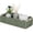 Green, variant on Homaryx Neutral Scalloped Paper Rope Toilet Paper Storage Basket