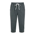 thumbnail image 7 of ModaVoyage Women's Drawstring Waist Capri Pants Plus Size Loose Fit Sweatpants with Pockets, Athletic Work Capris S-3XL, 7 of 7