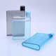 thumbnail image 5 of Botella de agua de plástico plana para notas cuadradas para cuaderno A5 para deportes al aire libre promocionales con logotipo personalizado brillar Hogar, 5 of 6