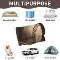 thumbnail image 7 of Softball Blanket Softball Gift for Teens, Flannel Soft Warm Plush Sport baseball Throw Blanket for Girls Boys Kids Teen Softball Lovers All Season Couch Sofa Bed Living Room Home Decor(60"x80"), 7 of 7