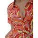 thumbnail image 4 of TRKIYQC 90s Vintage Floral Button Knitted Playsuit Mujeres Mamelucos Turn Down Collar Manga corta Parcheado Mujer Harajuku Bodycon Overoles TRKIYQC moderno, 4 of 10