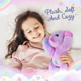 thumbnail image 4 of LotFancy 12 in Purple Unicorn Stuffed Animal Plush Toys for Kids, Girls, Boys, 4 of 6