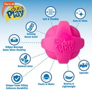 Hartz Dura Play Small Ball Dog Toy with Bacon Scent and Squeaker, 3 Pack