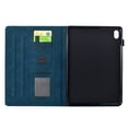 thumbnail image 3 of Dteck Case for iPad 10th Generation Case (10.9-inch, 2022 Version), Shockproof Embossed PU Suede Leather Multiple Viewing Angles Stand Cover Case for iPad 10th Generation 10.9 with Card HolderDarkblue, 3 of 6