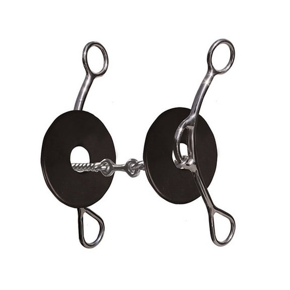 Professional's Choice Brittany 8" Shank 3-Twist Gag Horse Bit - Sweet Iron Mouthpiece