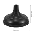 thumbnail image 2 of Miangastore Support de Drapeau de Table en Plastique à Base Ronde 10 Pcs pour Bureau, Support de Drapeau Miniature, Mini Support de Mât de Drapeau, Support en Plastique, Base de Mât de Drapeau, 2 of 8