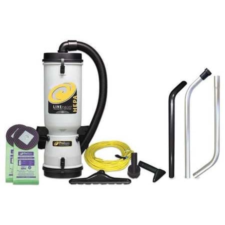 PROTEAM Backpack Vacuum Cleaner,10 qt.,6.2A