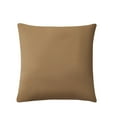 thumbnail image 4 of VCNY Home Dublin 18" x 18" Taupe Cable Knit Cotton Decorative Pillow, 4 of 5