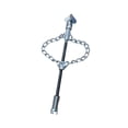 thumbnail image 2 of Desatascador de desagües con eje flexible, cadena desatascadora, draga de cable giratoria, herramienta de limpieza de plomería para inodoros, bañeras Estilo B, 2 of 8