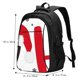 thumbnail image 5 of Balery HOHOHO Christmas Mochila con carga USB para hombre y mujer - Mochila impermeable y antirrobo para portátil con puerto USB para viajes, trabajo, estudios y universidad, 5 of 7