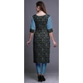 thumbnail image 4 of Bimba Robes Tuniques Droites en Coton pour Femmes Kurta Imprimée Tenue d'Été Kurta-TP, 4 of 6