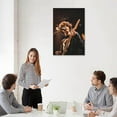 thumbnail image 4 of Finn Wolfhard Poster Singer Musician Print Canvas Wall Art Posters Home Decoration Painting4, 4 of 5
