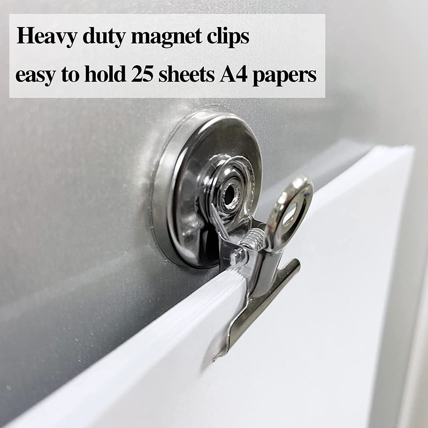 DIYSELF 24 Pack Fridge Magnet, Magnetic Clips Heavy Duty, Magnet  Clips for Fridge, Whiteboard, Office, Refrigerator Magnets No Scratch Clip  Magnets for Hanging Photos, Fridge Magnet Clips : Home & Kitchen