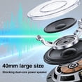 thumbnail image 2 of Rirool Bluetooth Over-Ear Headphones, Wireless Foldable Headset with HiFi Stereo Deep Bass, 12H Playtime, Built-in Mic, Soft Protein Earpads for Travel, Home, Office & Cellphone, Cream Pink, 2 of 8