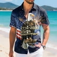 thumbnail image 5 of Yindaity July 4th Shirts for Men USA American Flag Men Women Kids Bald Eagle Patriotic T-Shirt(Dark Gray,2XL), 5 of 6