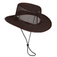 thumbnail image 4 of Bxsruta Unisex UPF 50 Bucket Hat Sun Protection Adjustable Chin Strap Breathable Outdoor Travel Beach Hiking Hat, 4 of 8