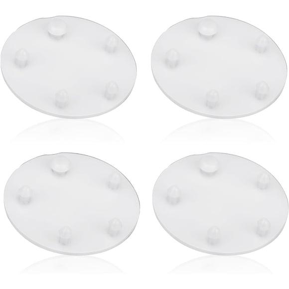 4 Pack Toilet Silicone Flapper Seal Replacement for Standard Toilet Tank Flapper, Toilet Tank Gasket Seal 3 Inch Compatible , Toilet Tank Parts