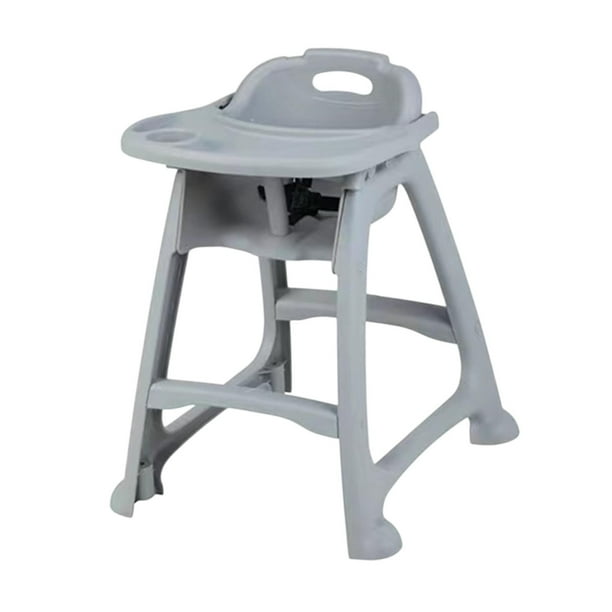 Silla alta para bebé, silla para comer para niños y niñas, silla de comedor infantil moderna con respaldo, trona para bebé para sala de estar y hogar