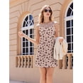 thumbnail image 4 of Ekouaer Nightgowns for Woman Sleeveless Night Dress for Women Adjustable Spaghetti Chemise Nightgown Sleepwear, 4 of 6