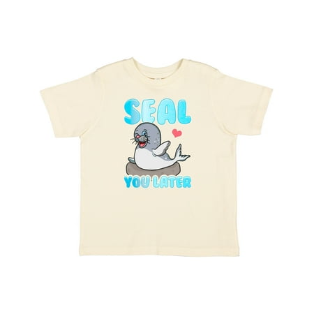 

Inktastic Seal Cute Sea Lion Gift Boys or Girls Toddler T-Shirt