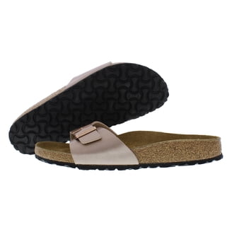 NEW Birkenstock Madrid Unisex Galaxy Bronze Slides Size US Men’s 10/Women’s 12 Birkenstock Madrid Big Buckle Narrow Slide Sandal (Women  main image 4
