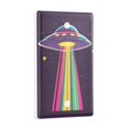 thumbnail image 2 of Yayeee Blank Wall Plate Cover 1-Gang 4.5"x2.7" Home Unused Decorative Outlet, Colorful UFO, 2 of 7