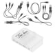 thumbnail image 1 of Caja Organizadora De Escritorio, Diseño De Libro, Plástico, Múltiples Rejillas, Almacenamiento A Prueba De Polvo, Ahorro De Espacio, Caja De Almacenamiento De Cables Para El, 1 of 7