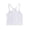White, variant on SHTXOZHI Womens Ribbed Tank Top Crisscross Back Spaghetti Strap Tops Crew Neck Casual Dressy Cropped Summer Tees