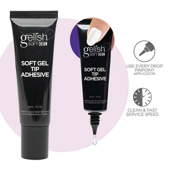 Gelish Soft Gel Tip Adhesive (Tube) 1 oz