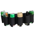thumbnail image 1 of Ceinture à Bière Portable, Ceinture pour Canettes de Bière, Peut Contenir 6 Canettes, pour Randonnée et Fête, 1 of 5