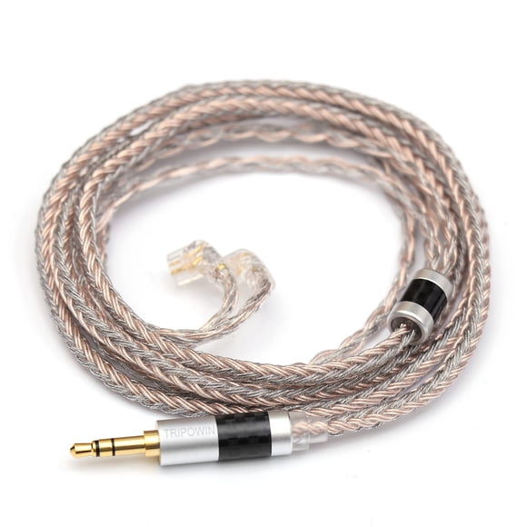 Cable Linsoul Tripowin Jelly Upgraded de 16 núcleos chapado en plata