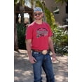 thumbnail image 3 of Cinch Men's Cow Short Sleeve T-Shirt Red Large  US, 3 of 4