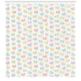 thumbnail image 3 of Ambesonne Cartoon Shower Curtain, Funny Panda Bears Artwork, 69"Wx84"L, Multicolor, 3 of 3