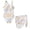Rabbit Floral Easter Eggs White, variant on SEANATIVE Girls Swimsuits One-Piece Bathing Suit with Mesh Cover Up Skirt Lightweight Soft Swimwear Cut Out Design Beachwear with Adjustable Strap, Size 7-8, Easter Rabbit Eggs Floral