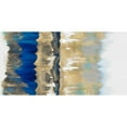 thumbnail image 3 of Springer, Rachel 14x9 Black Modern Framed Museum Art Print Titled - Resonate in Gold and Blue, 3 of 5